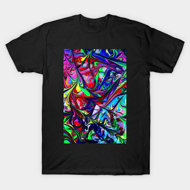 Abstract abstract painting art artistic T-Shirt by mydesignontrack